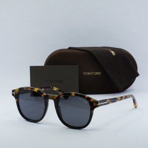 FINAL PRICE NEW TOM FORD JAMESON FT0752 56A HAVANA / SMOKE SUNGLASSES